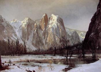 Bierstadt, Albert : Cathedral Rock